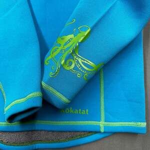 Kokatat NeoCore Women's Long Sleeve Paddling Shirt Kayak Blue Green Octopus Prin